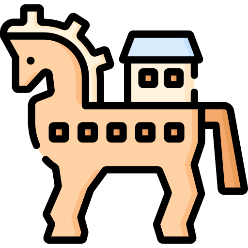 caballo de troya icono gratis