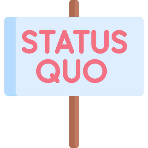 Status quo Special Flat icon