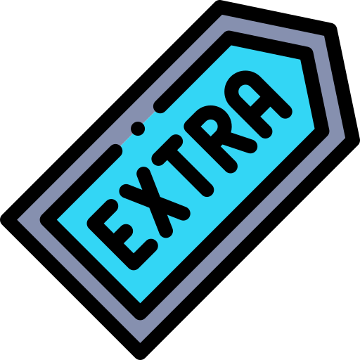 Extra free icon