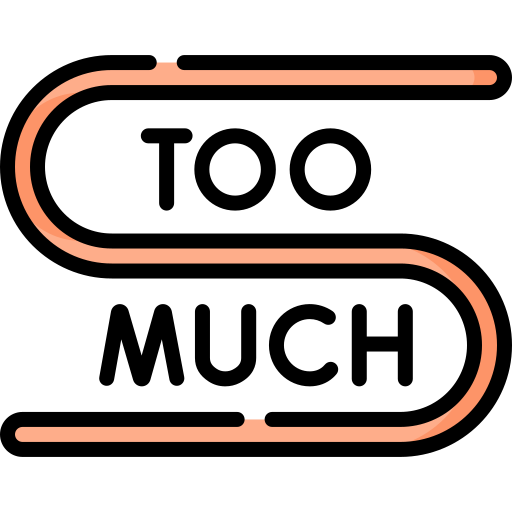 zu viel kostenlos Icon zu viel kostenlos Icon