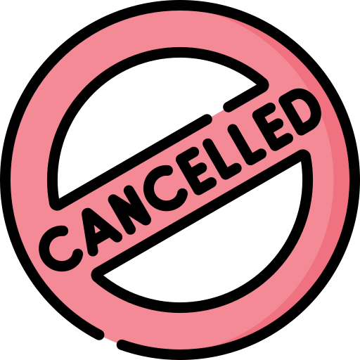 Cancel Icon Flat Illustration Of Cancel Vector Icon Cancel Sign Symbol On  White Background Stock Illustration - Download Image Now - iStock