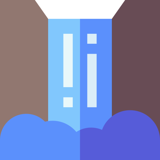 cascade Icône gratuit