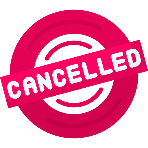 Cancelled - free icon