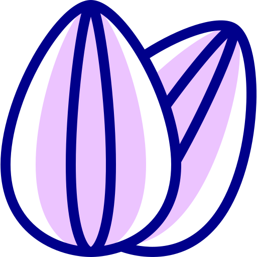 Almond free icon Almond free icon