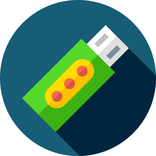 memoria usb icono gratis