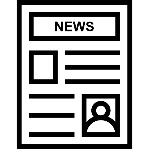 periódico icono gratis