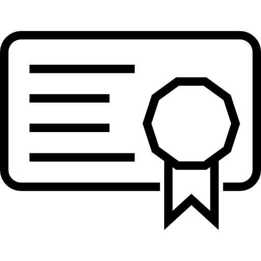 Certificate - Free interface icons