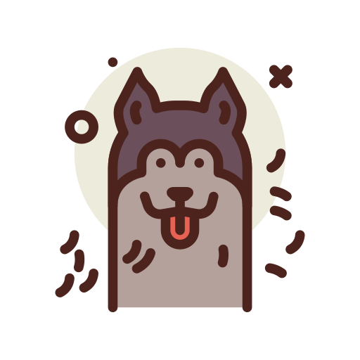 perro icono gratis
