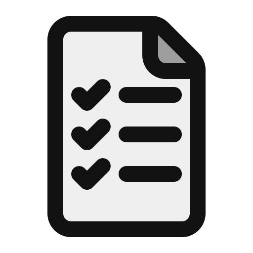 Checklist - Free interface icons