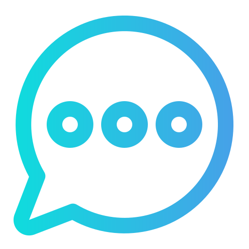 Chat Generic Gradient icon