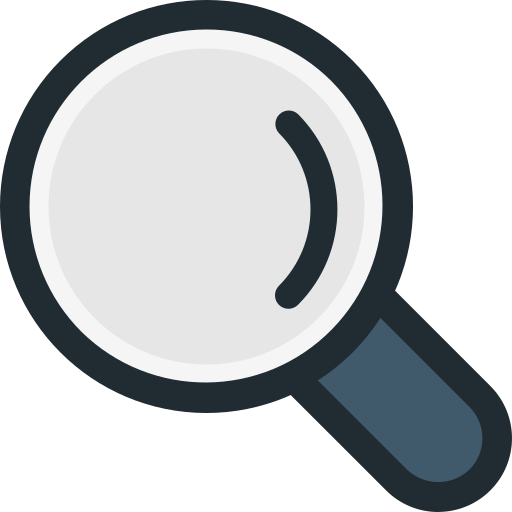 Magnifying glass Generic Outline Color icon