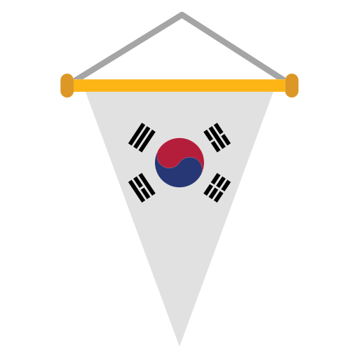 corea del sur icono gratis