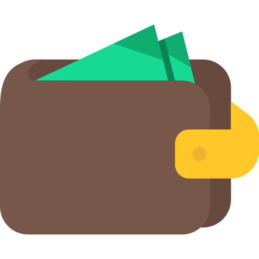 billetera icono gratis