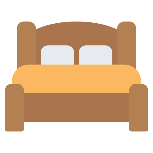 Double bed Generic Flat icon