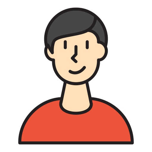 Man Generic Outline Color icon