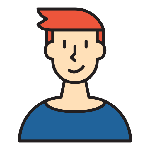 Man Generic Outline Color icon