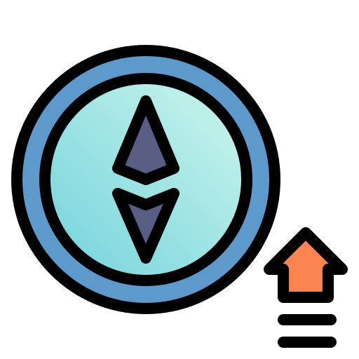 Ethereum Fatima Lineal Color icon