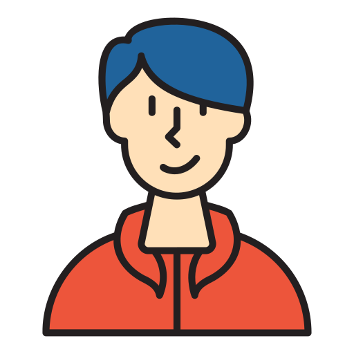 Man Generic Outline Color icon