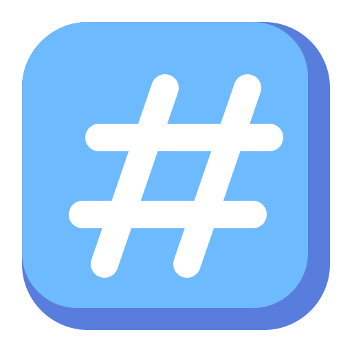 Hash Generic Flat icon