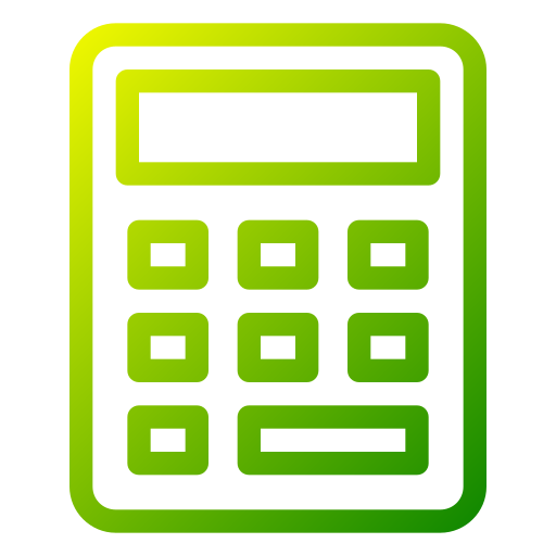 Calculator Generic Gradient icon