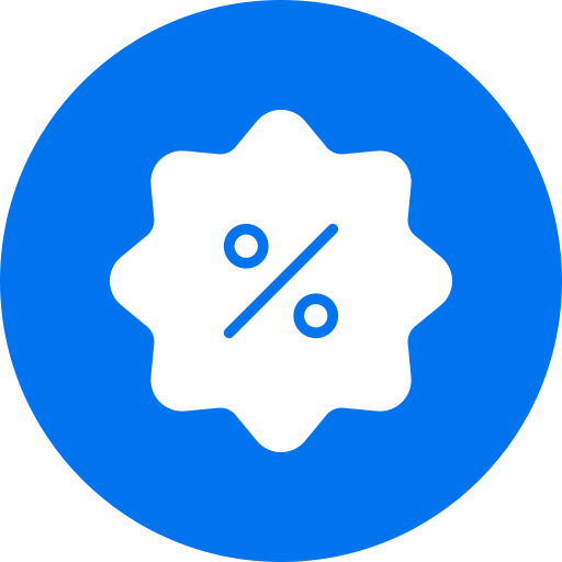 descuento icono gratis
