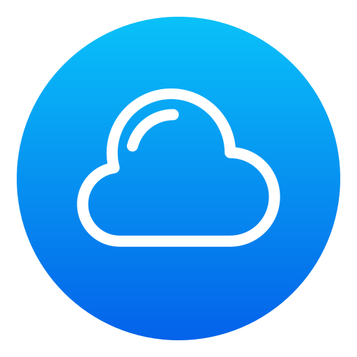 almacenamiento en la nube icono gratis