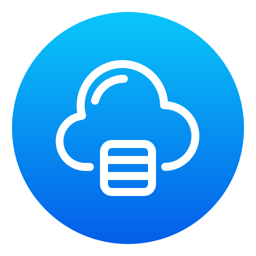 servidor en la nube icono gratis