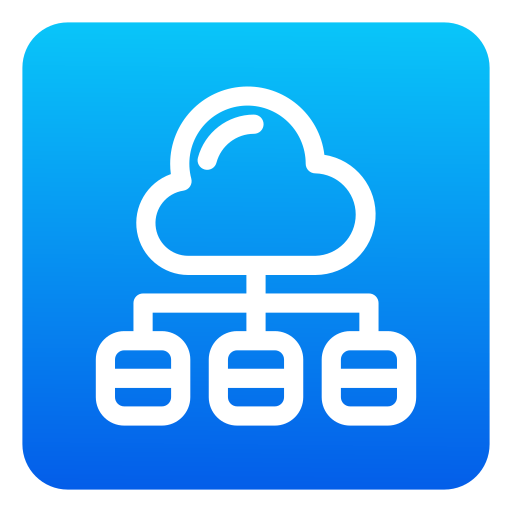 servidor en la nube icono gratis