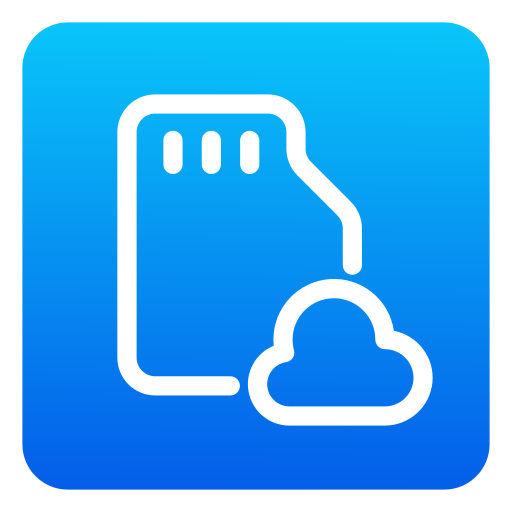 almacenamiento en la nube icono gratis