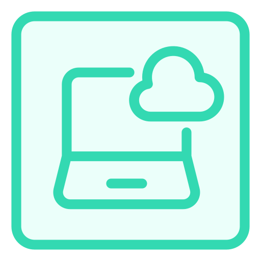 computación en la nube icono gratis