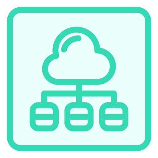 servidor en la nube icono gratis