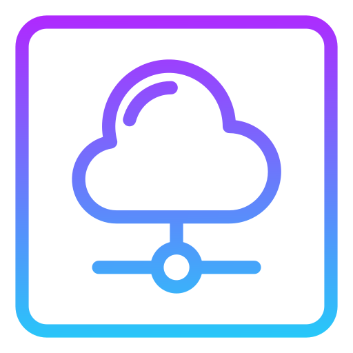 computación en la nube icono gratis
