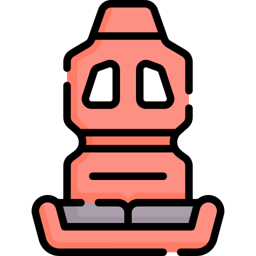 asiento de coche icono gratis