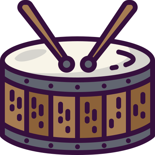 Drum Generic Outline Color icon