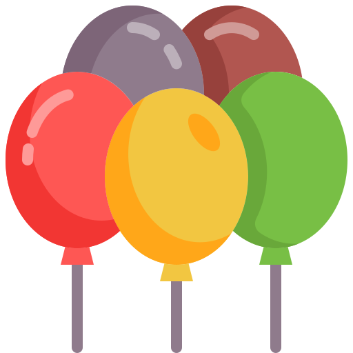 globos icono gratis