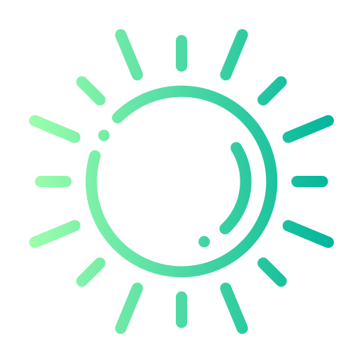 Sun free icon