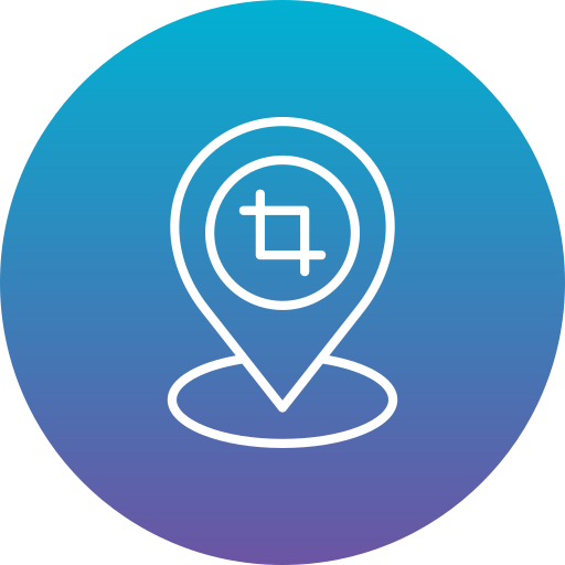 recadrer Icône gratuit