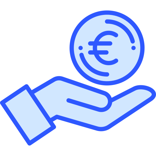 euro icono gratis