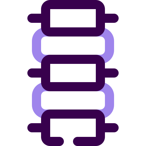 columna vertebral icono gratis