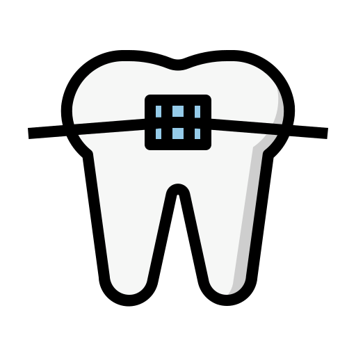 Orthodontic Generic Outline Color Icon