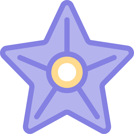 estrella de mar icono gratis