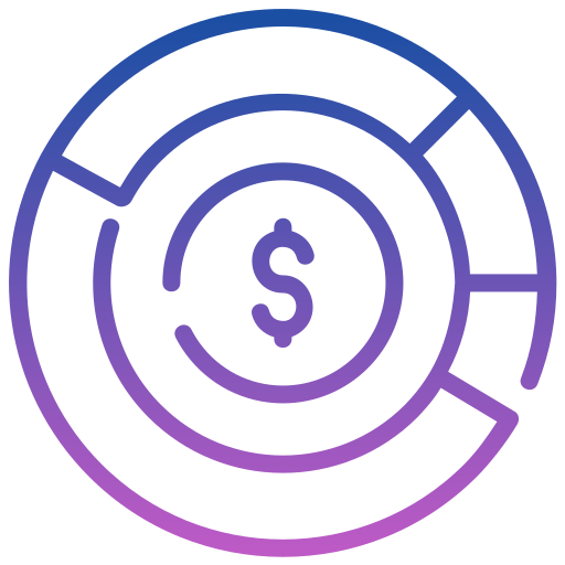 informe financiero icono gratis