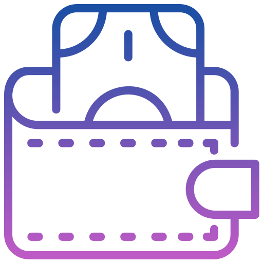 billetera icono gratis