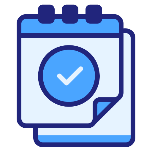 Calendar Generic Blue icon