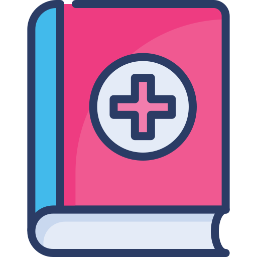 libro medico icono gratis