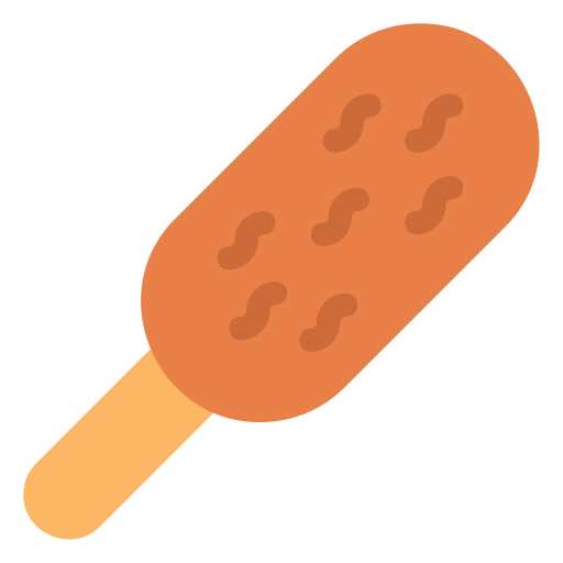 corndog icono gratis