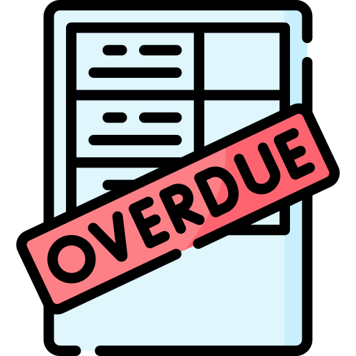 Overdue free icon Overdue free icon