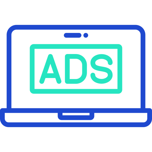 Video advertising Generic Simple Colors icon