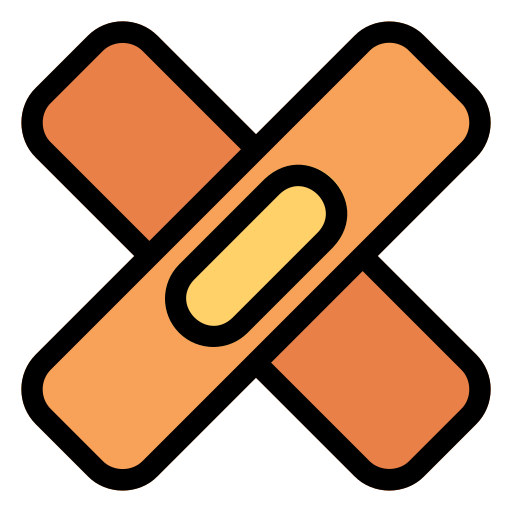 Band aid Generic Outline Color icon