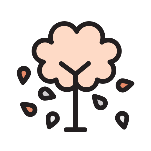 arbol de otoño icono gratis